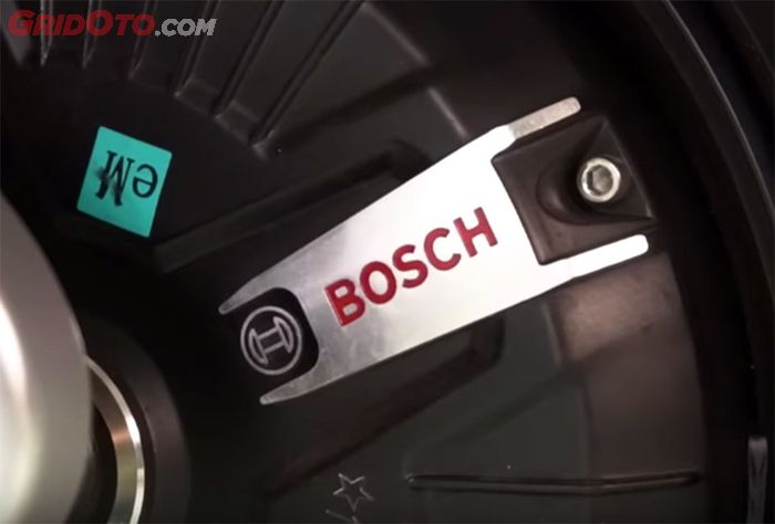 Ilustrasi motor listrk Bosch di Viar New Q1
