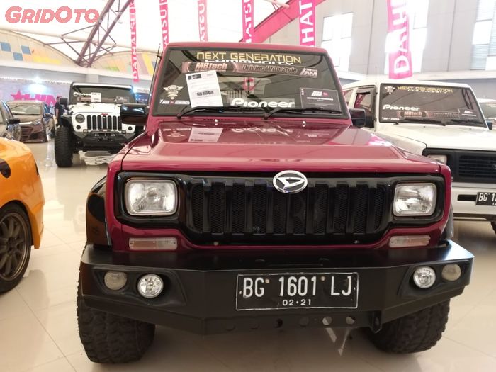 Daihatsu Taft Rocky yang sporty pemenang juara ketiga MBtech Award 2019 Palembang