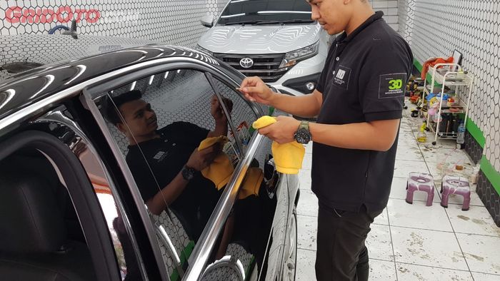 Proses Detailing Eksterior HD Car Care Lebak Bulus