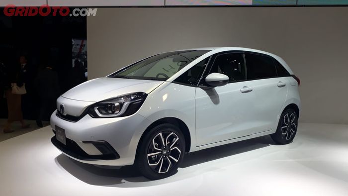 Honda All-New Fit tipe Home yang diluncurkan di ajang Tokyo Motor Show 2019, Jepang.