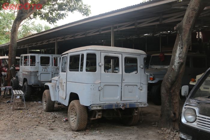 Ada juga pengerjaan Toyota Hardtop