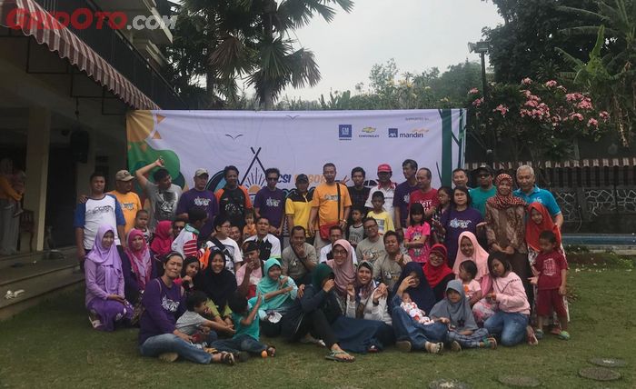 Chevy Spin Indonesia (CSI) Bogor rayakan Anniversary ke-6 di Villa Arsal, Puncak.