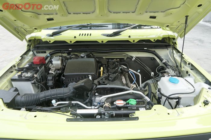 Jimny baru menggunakan mesin 1.500 cc 4 silinder K15B