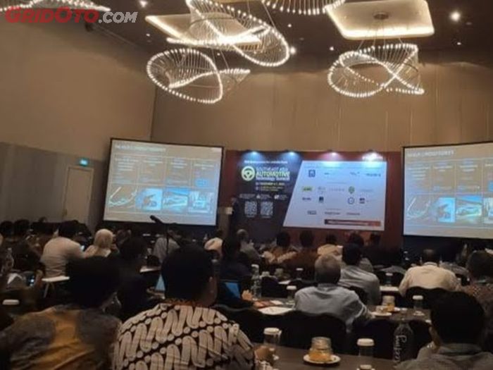 Suasana di hari pertama Southeast Asia Automotive Technology Summit 2019.