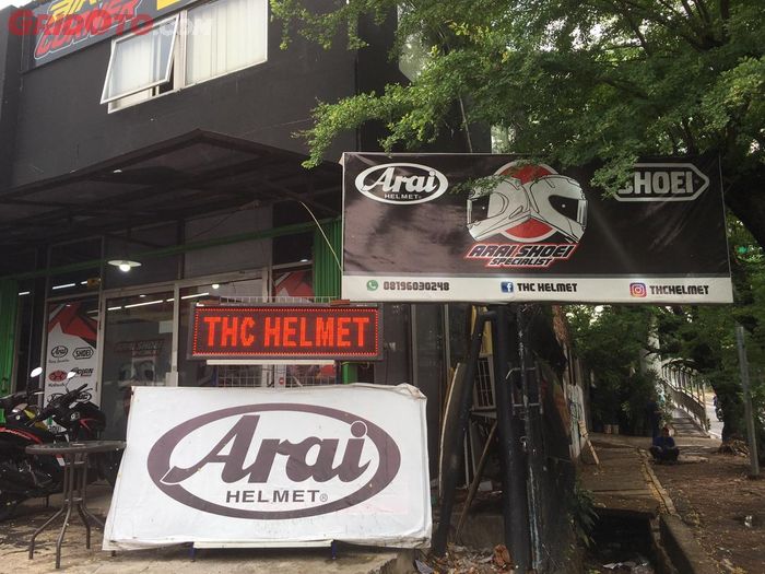 THC Helmet, spesialis helm premium dan langka di Jakarta Barat