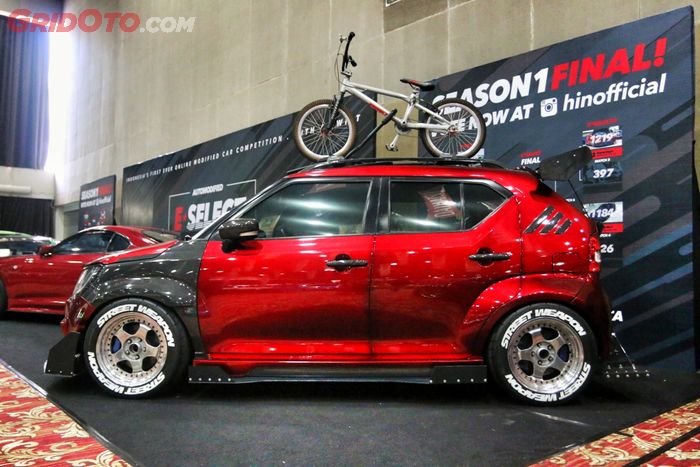 Suzuki Ignis stroke up pakai jeroan Ertiga plus dipasangi turbo