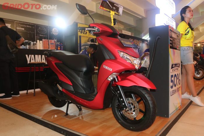 Yamaha FreeGo yang ditampilkan Yamaha selama pameran di IIMS Motobike Expo 2019.