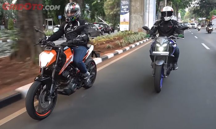 Yamaha New MT-25 VS KTM Duke 250