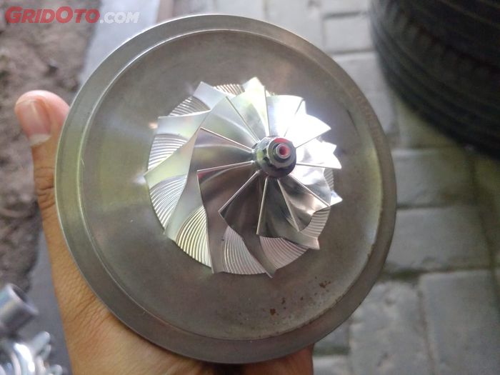 upgrade turbo dengan mengganti kipas