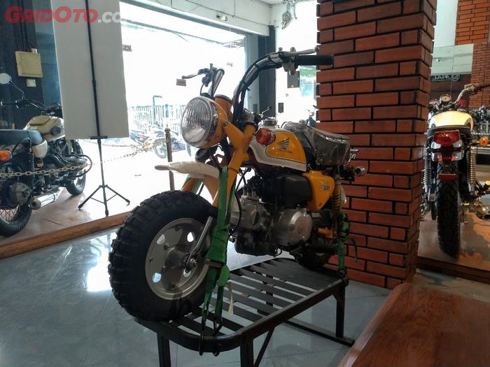 Honda Monkey 50cc, salah satu motor CBU unik yang diimpor oleh Hobby Motor ke Indonesia.