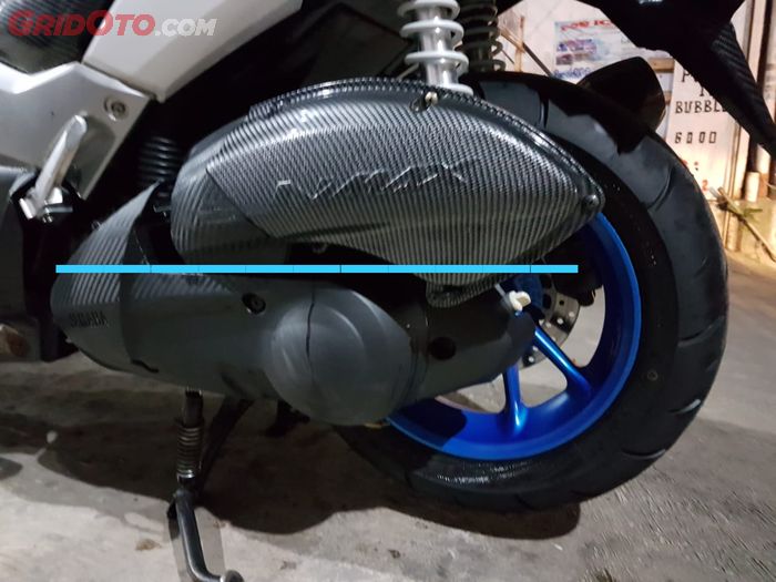 batas ketinggian banjir untuk cegah water hammer di Yamaha NMAX