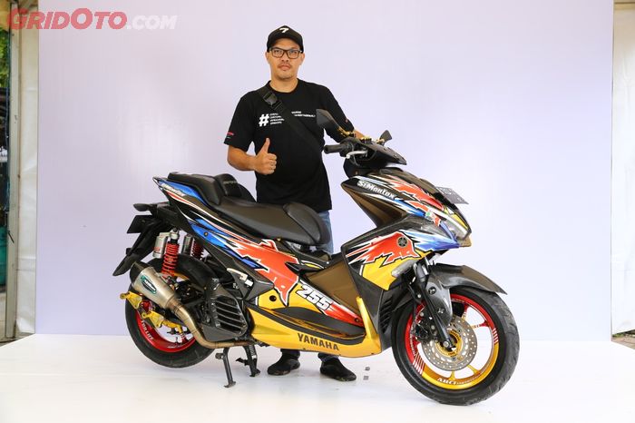Yamaha Aerox Best Decal Customaxi Bekasi
