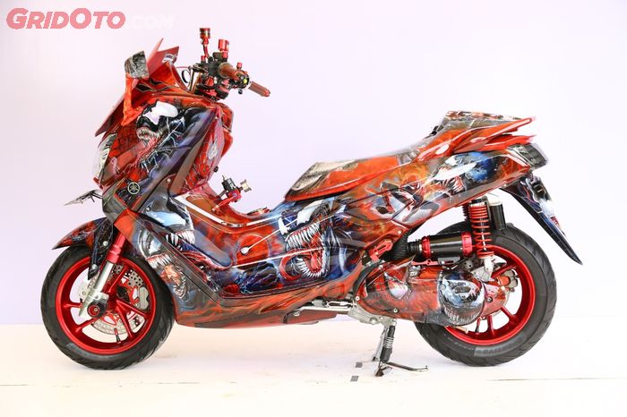 Yamaha NMAX pemenang best airbrush Customaxi Bekasi