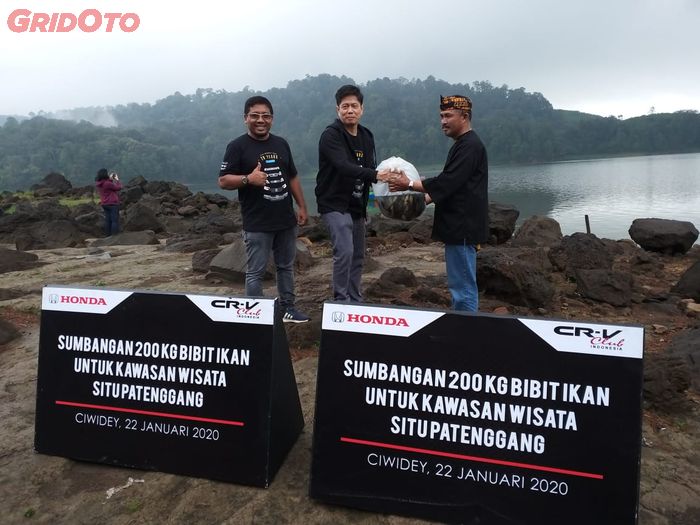 Program CSR dari PT HPM di danau Situ Patenggang