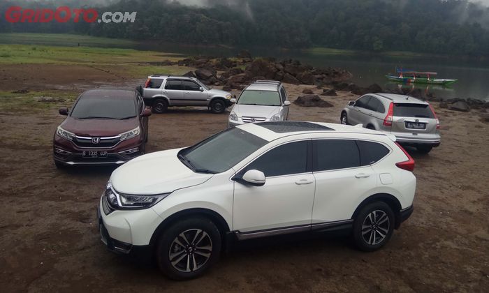 Sampai saat ini Honda CR-V generasi ketiga merupakan model paling laris di Indonesia