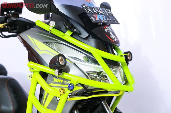 Yamaha Lexi juara best touring di Customaxi Bali 