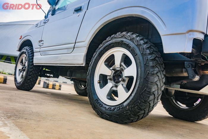 Ganti pelek OEM JA22 Enkei ring 16x5,5 inci ET 22