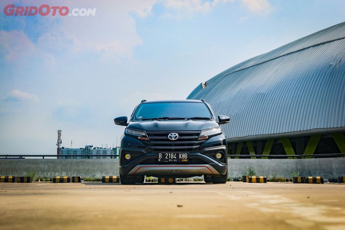 Tampak pendek dan ground clearance berkurang drastis