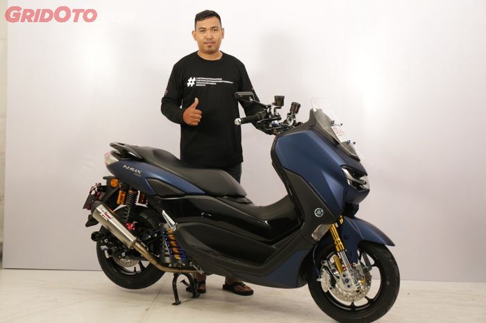 Andriatno enggak ragu untuk langsung modif Yamaha All New NMAX miliknya, demi ikutan Customaxi x Yamaha Heritage Built 2020