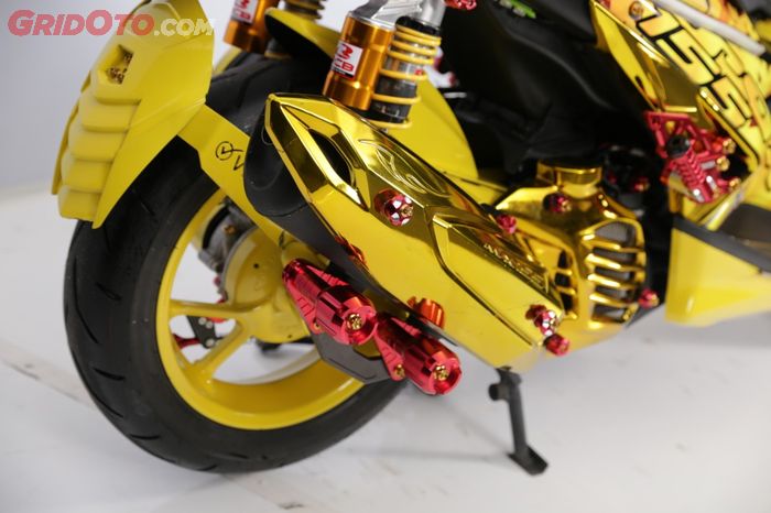 Yamaha Aerox 155 pemenang best decal Customaxi Pontianak