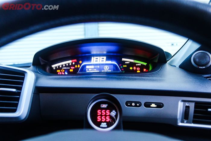 Speedometer Honda Freed Hybrid GP3 model digital tampil keren
