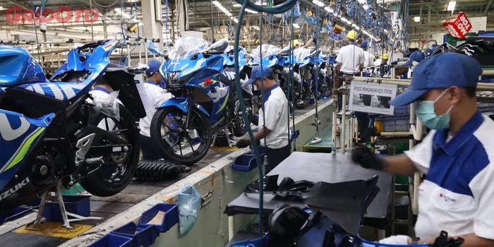 Pabrik perakitan motor Suzuki Indonesia