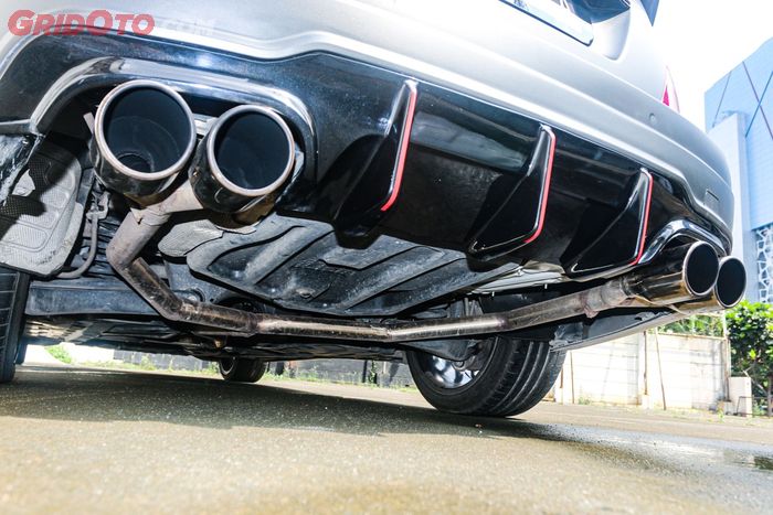 Ganti full exhaust system