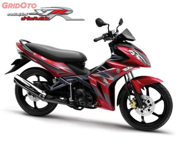 Yamaha X1R, Yamaha Jupiter MX versi Thailand. Stangnya sering dipakai untuk modifikasi bebek sport di tanah air.