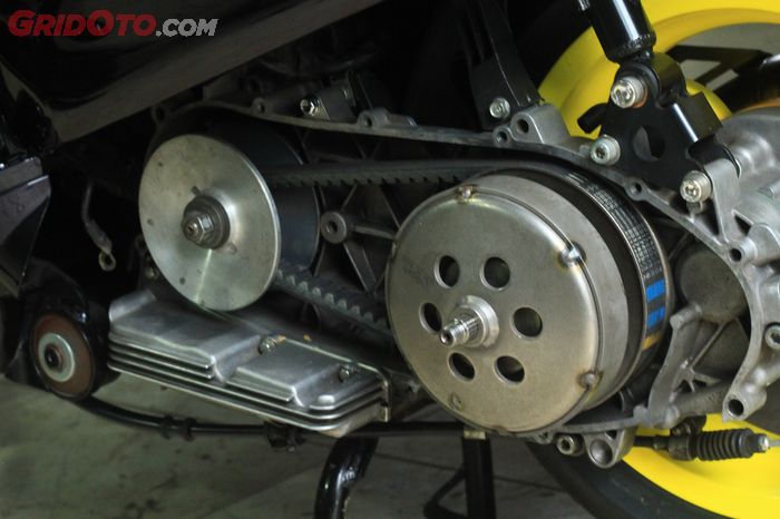 CVT custom untuk menyempurnakan aliran tenaga ke roda belakang