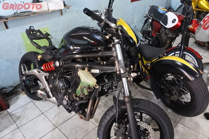 Beberapa motor yang akan di custom.