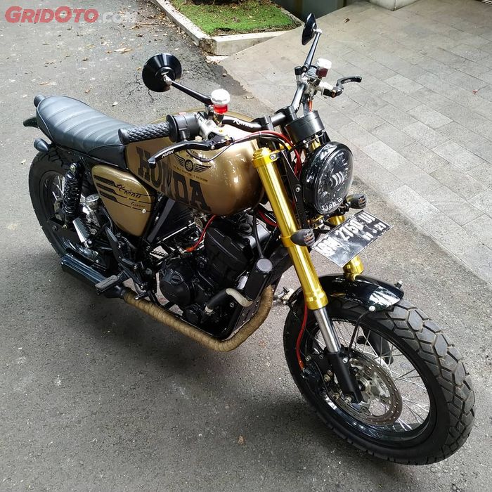 Motor custom musti ada kelengkapan surat dan pajak hidup.