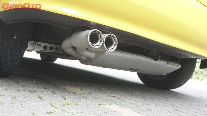 Knalpot Mugen buangan kiri