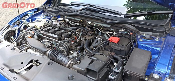 Berkat turbo, mesin Honda Civic Hatchback RS lebih kencang dari Mazda3
