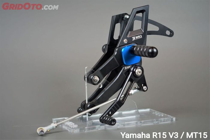 Footstep underbone WR3 Yamaha XSR155. Kompatibel juga dengan MT15.