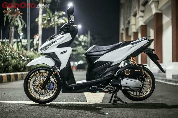 Modifikasi Honda Vario 150 simpel minimalis dengan biasa Rp 20 juta lebih