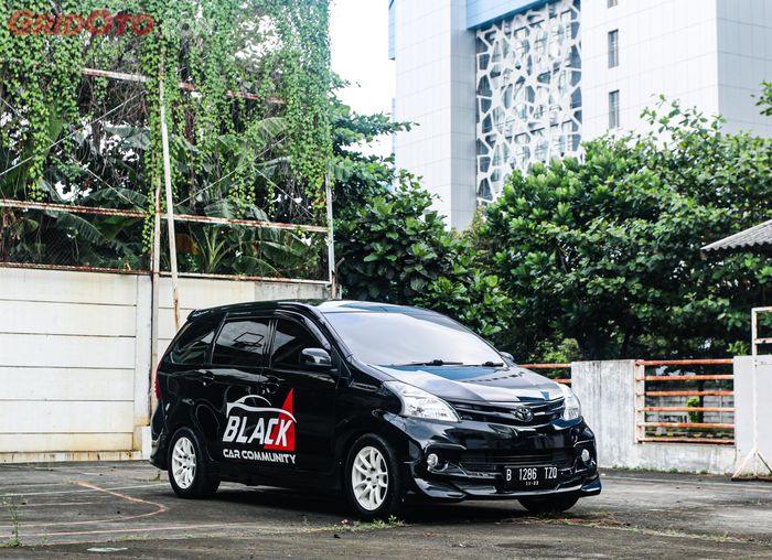 Modifikasi Toyota Avanza tipe E bertampang Luxury tapi bergaya street racing