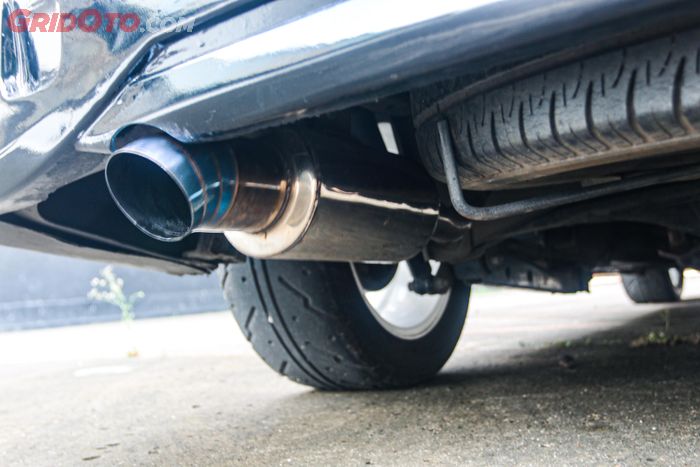 Ganti full exhaust system