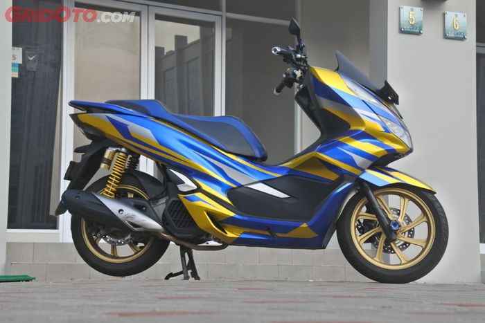 Honda PCX 150 tampil nyentrik, ambil konsep ala superhero Wolverine!