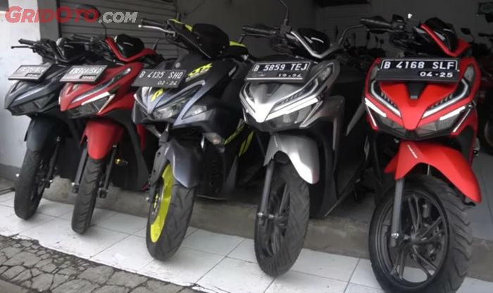 Stok motor seken di Abba Motor