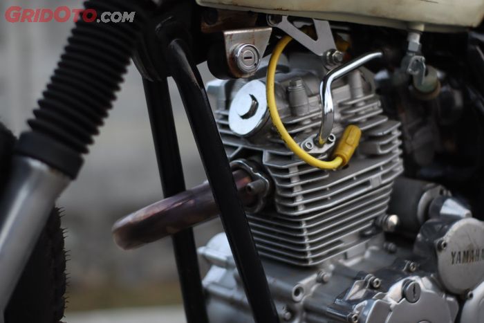 Ngga cuma tampilan, Yamaha Scorpio Z berkonsep desert sled ini juga main performa mesin