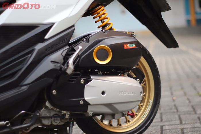 Mesin Honda Vario 125 berkonsep proper ini sudah bore up 58mm 155cc!