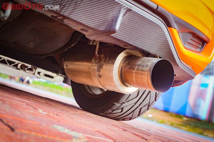 Ganti full exhaust system