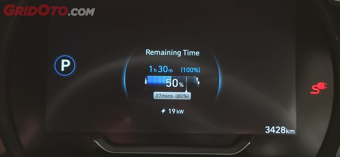 Isi baterai Hyundai Ioniq dari 50 % cuma butuh 90 menit hingga penuh