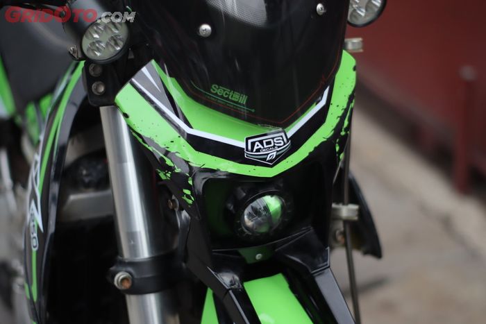Klx250s led фара