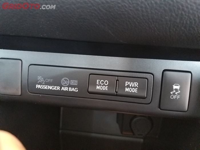 Tombol Traction Control Toyota Kijang Innova 2020