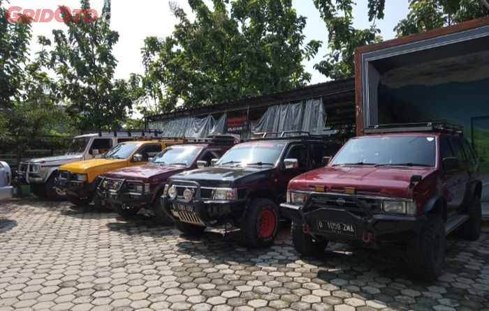 Perwakilan Komunitas Nissan Terrano hadiri Sumpah Jelajah Nusantara.