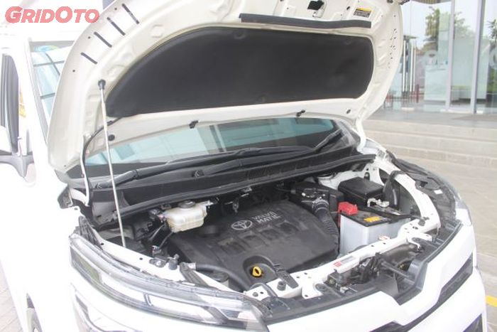 buka kap mesin untuk mendinginkan mesin ketika istirahat di rest 