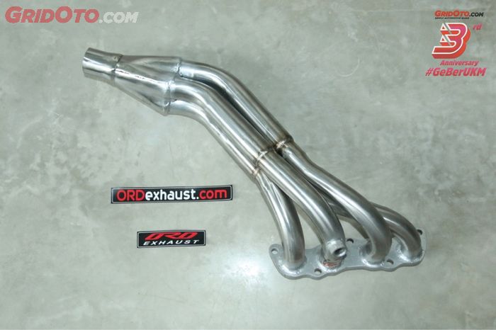 Ilustrasi header lansiran ORD Exhaust untuk Veloz baru