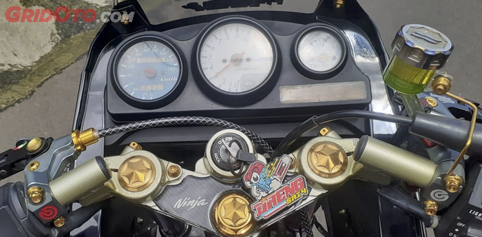 Speedometer copotan original milik Kawasaki SSR