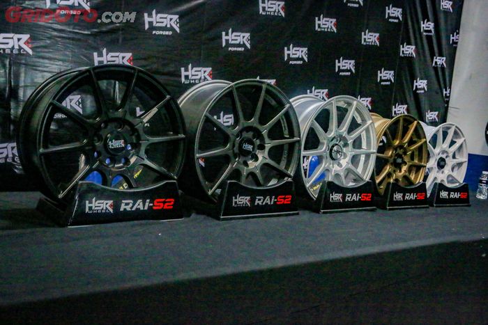Pelek keluaran terbaru HSR Wheel banyak variannya